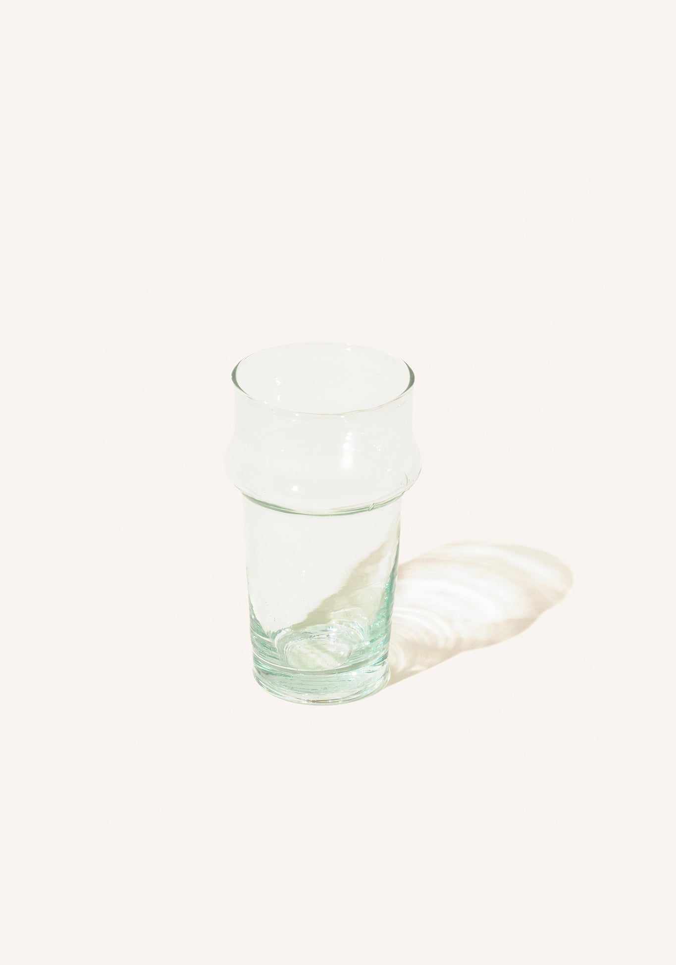 Crystal Blue Water Glasses - 6