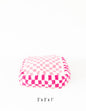 Handmade Moroccan Checkered Pouf/Ottoman
